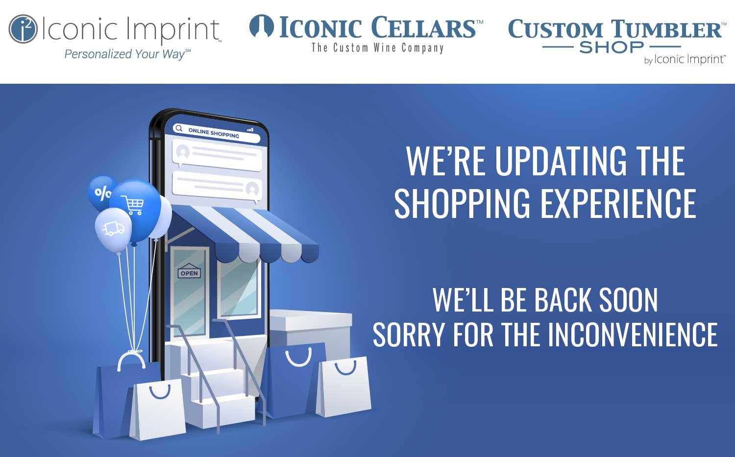 We're Updating the Shopping Experience
